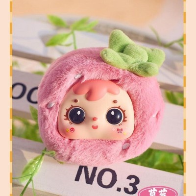 Baby Three-Samuel Fruit Plush Keychain Series(Set of 8) Baby Three-Samuel Fruit Plush Keychain Series(Set of 8)