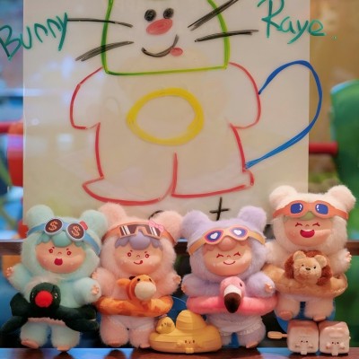 Baby Three-WOOW Happy Holiday Plush Series（Set of 6）
