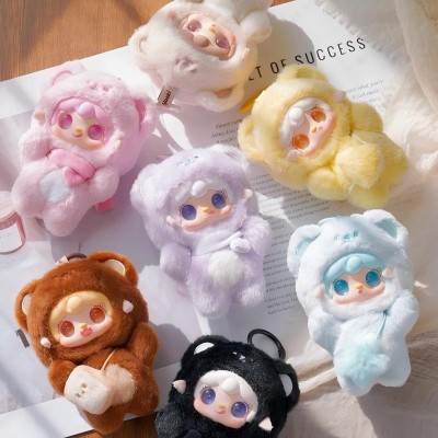 Baby Three-Yooki Bite Me Bear Series Generation 4 (Set of 8)