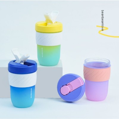 Summer frosted hot sale sports fashion plastic cup tritan material wholesale
