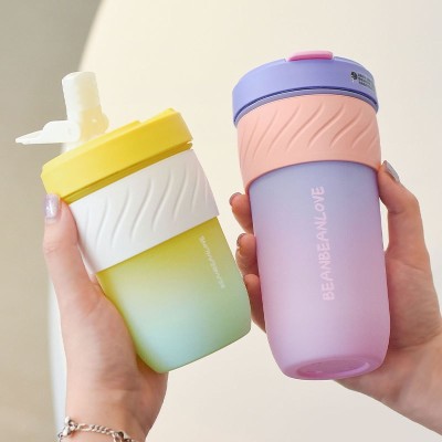 Summer frosted hot sale sports fashion plastic cup tritan material wholesale
