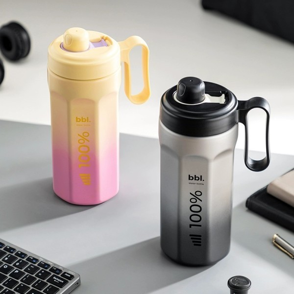 New thermos cup summer new 316 stainless steel large capacity portable sports outdoor ice cup