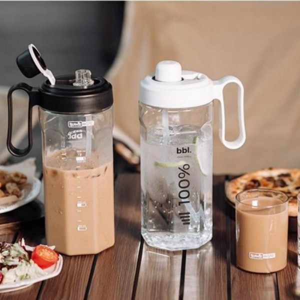 Summer large capacity water cup 2025 new office water cup with straw