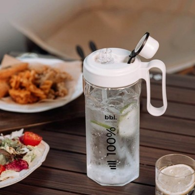 Summer large capacity water cup 2025 new office water cup with straw