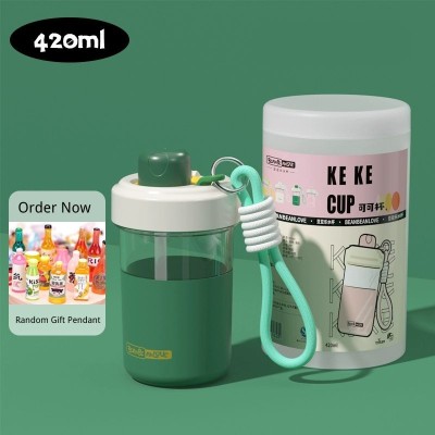 Tritan Student Water Bottle with Straw Tritan Student Water Bottle with Straw