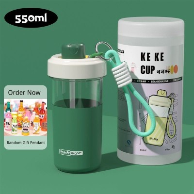 Tritan Student Water Bottle with Straw Tritan Student Water Bottle with Straw